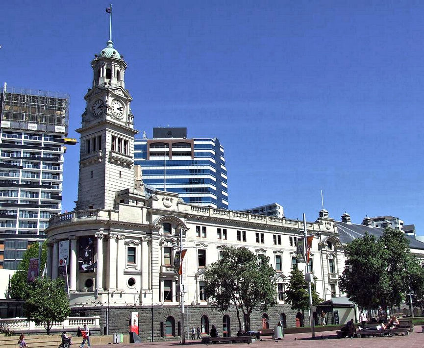 Auckland Town Hall Clock Tower, New Zealand image