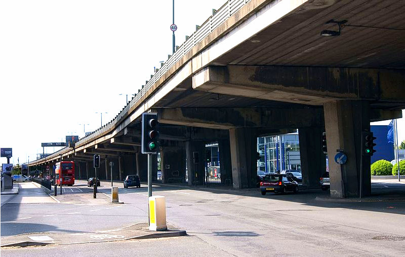 M4 Elevated Section, United Kingdom image