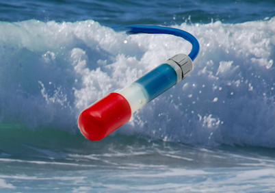 Breaking wave & seawater electrode